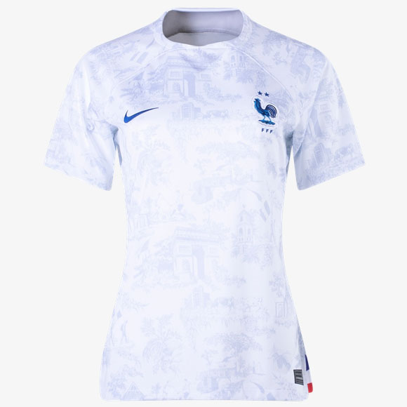 Trikot Frankreich Auswärts Damen 2022-2023